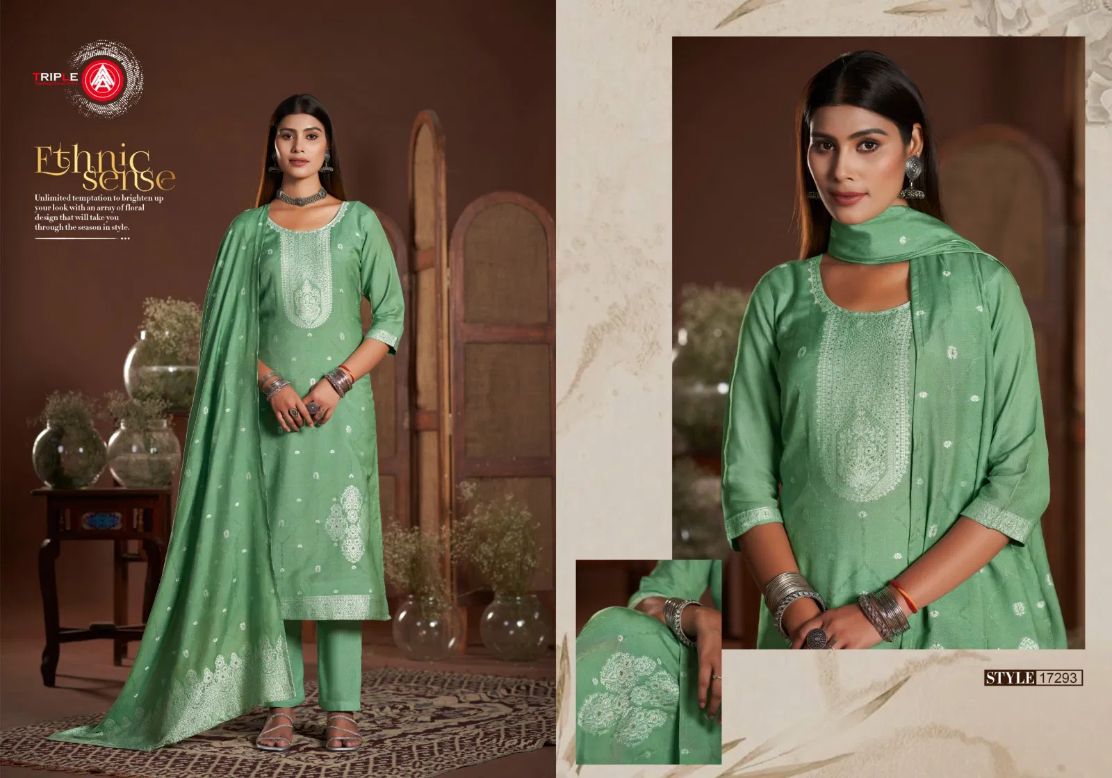 Kia Light By Triple Aaa Muslin Designer Salwar Kameez Suppliers In India